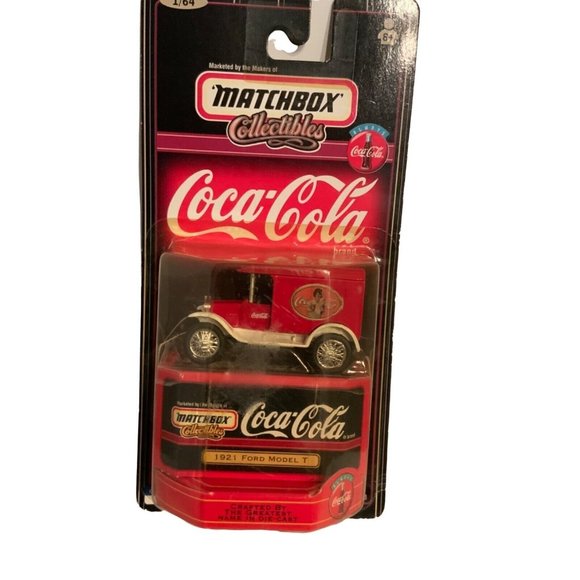 Matchbox - Coca Cola 1/64 - Diecast- 1921 Ford Model T- New in Package - Picture 1 of 12